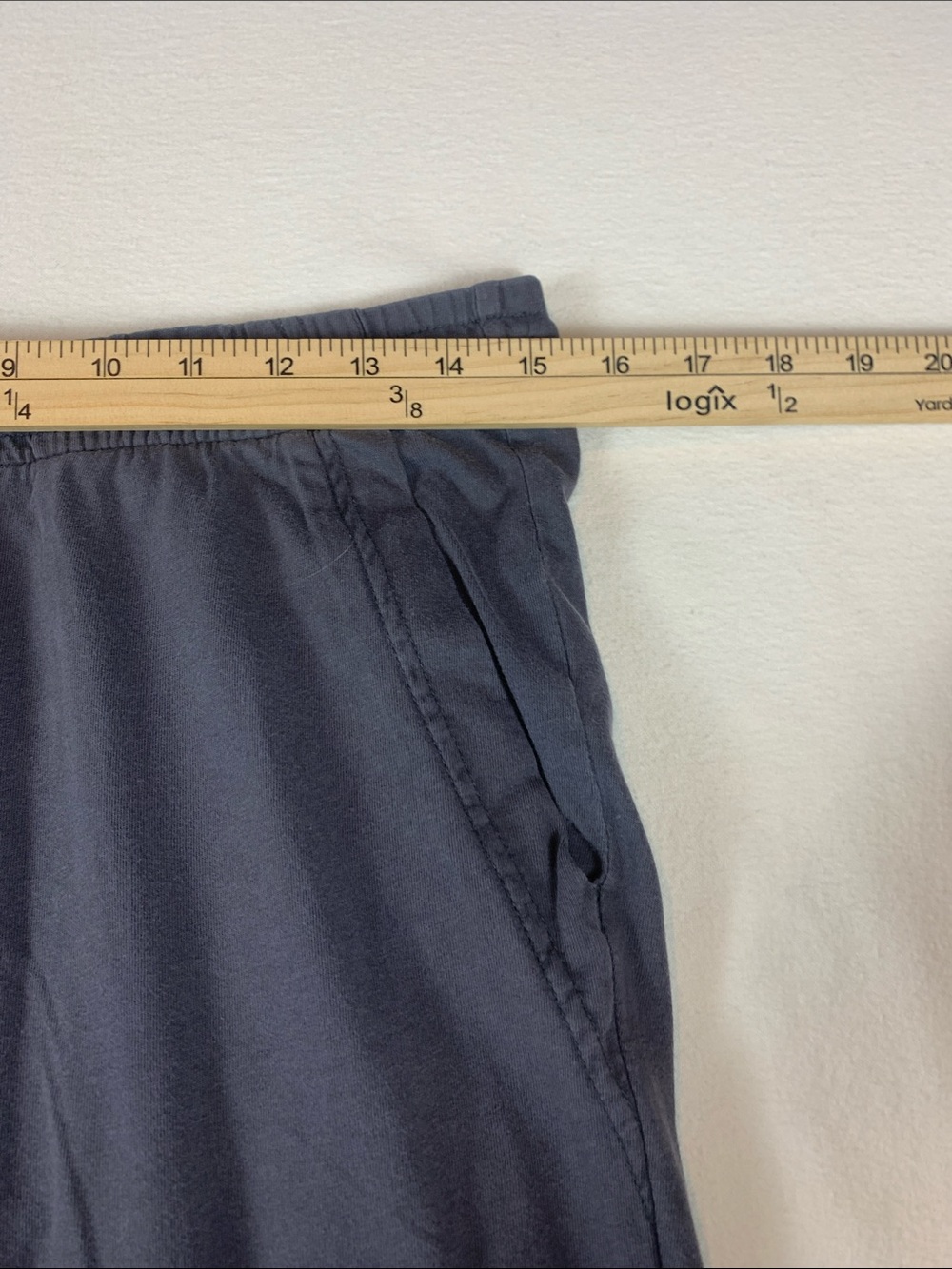J Crew Factory Men’s Cotton Jogger Pajama Pants GUC Small Drawstring Waist Gray - Picture 9 of 15